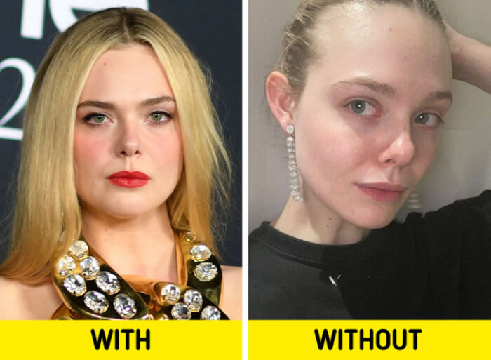Female stars without makeup