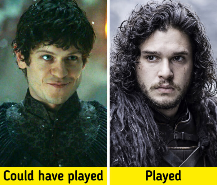 Iconic Character, Iwan Rheon, Viserys and Jon Snow on "Game of Thrones" rachel green nose job zach mcgowan the witcher 