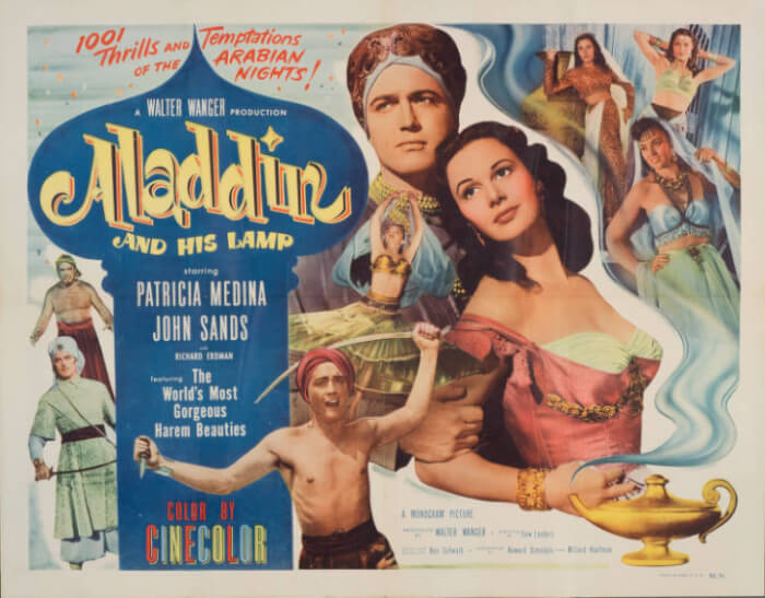 movies about genies, Aladdin and His Lamp