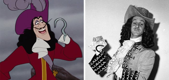 Beloved Disney Characters, Captain Hook – Hans Conried