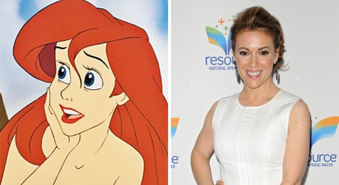 Beloved Disney Characters, Ariel – Alyssa Milano