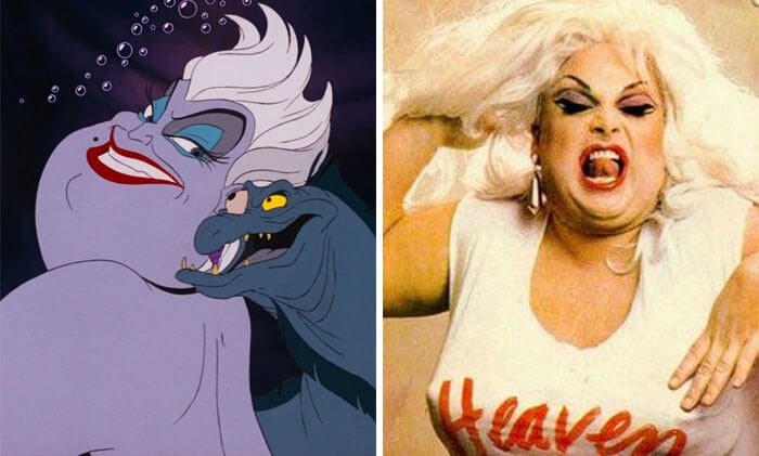 Beloved Disney Characters  disney characters based on real person, real life ursula