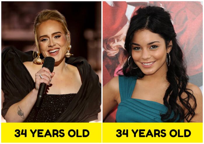 celebrities who are actually the same age