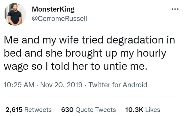 Tweets That Sum Up Married Life