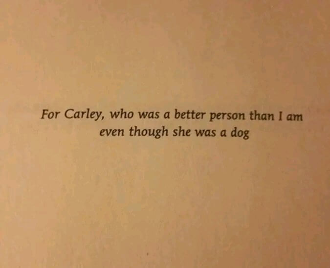 funny book dedications