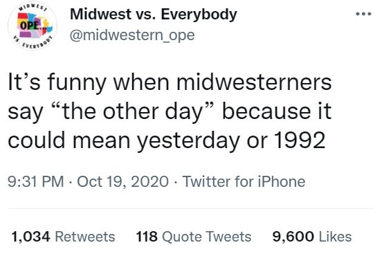 Hilarious Tweets About Midwest