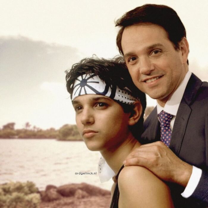Photos Of Hollywood Actors, Ralph Macchio And Daniel Larusso