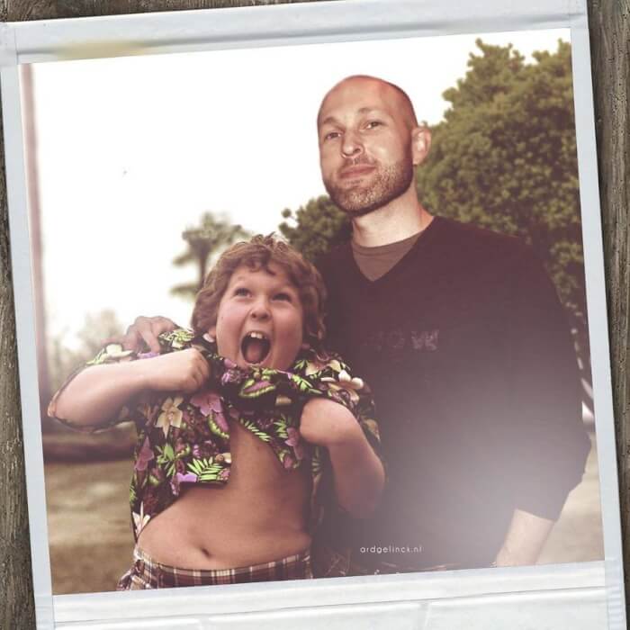 Photos Of Hollywood Actors, Jeff Cohen And Chunk