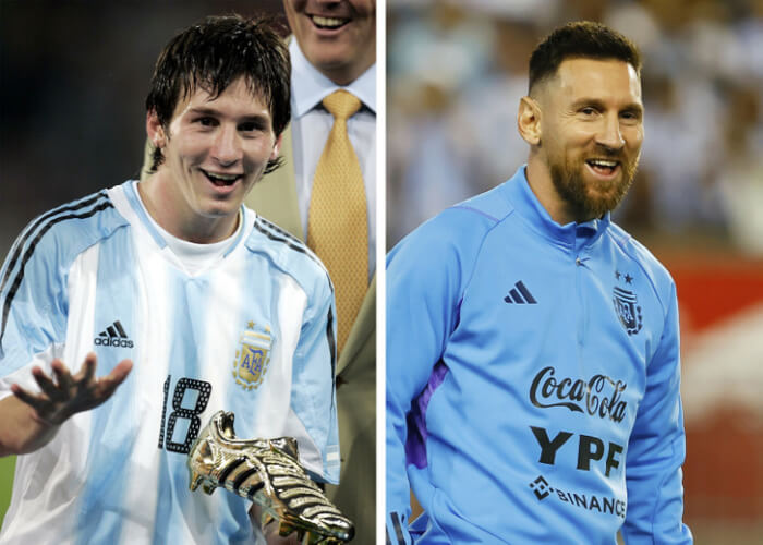 messi then and now, endrick felipe girlfriend