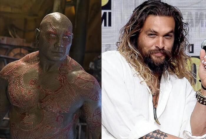 Stars Who Decline Big Marvel Movies Roles, Jason Momoa, Drax the Destroyer