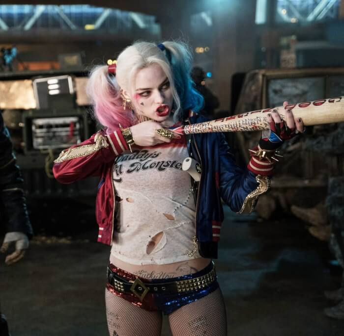 movie costumes, Margot Robbie — Harley Quinn