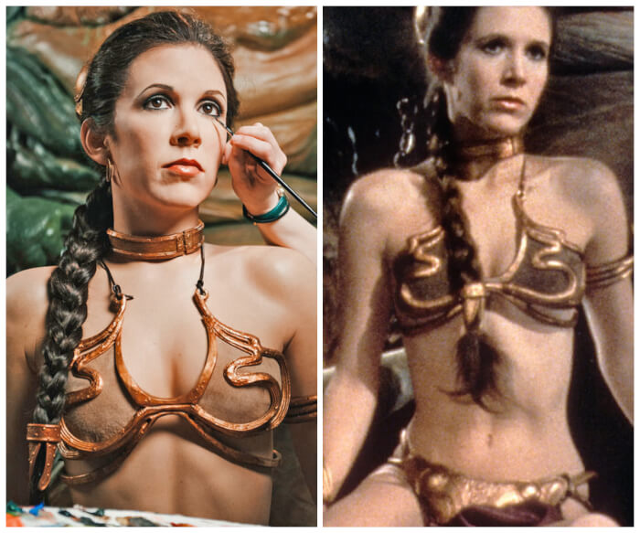 Carrie Fisher — Princess Leia, Movie Costumes