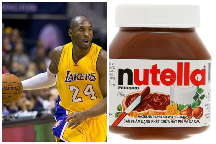 Nutella Does Not Tolerate Kobe Bryant And His Sexual Assault Scandal