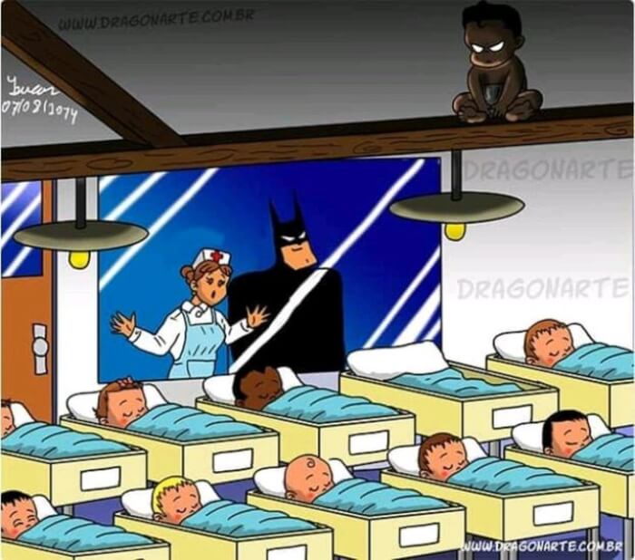 Superheroes Drawings, Bat-baby