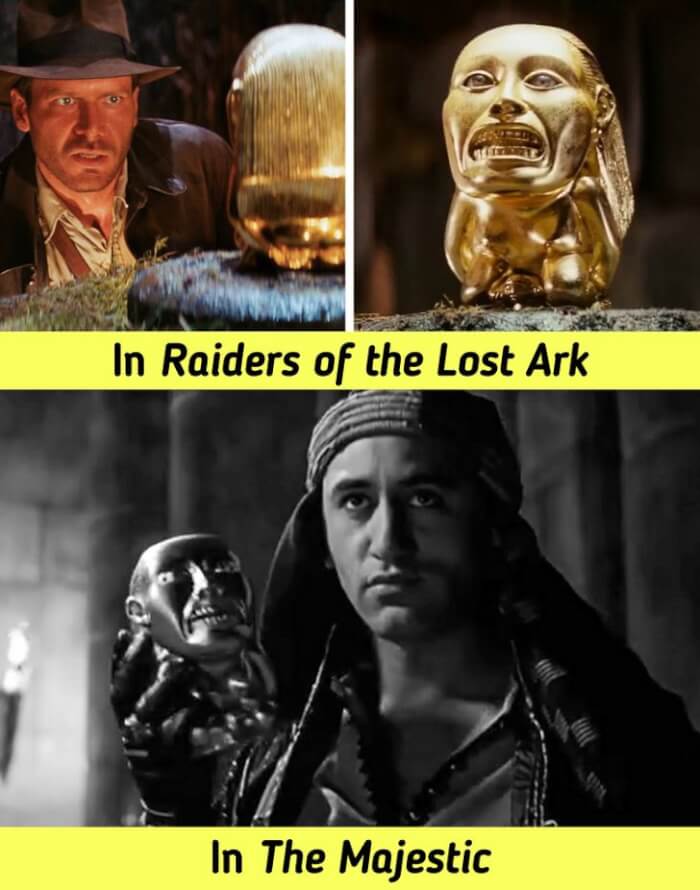 Common Sets In Different Movies, The Golden Idol