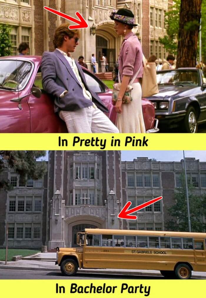 Common Sets In Different Movies, John Marshall High School