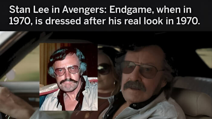 Stan Lee's Cameo In Avengers Endgame Easter eggs 