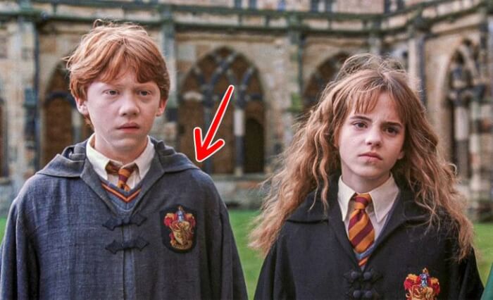 Costumes That Hinted Something In Movies, Harry Potter and the Chamber of Secrets