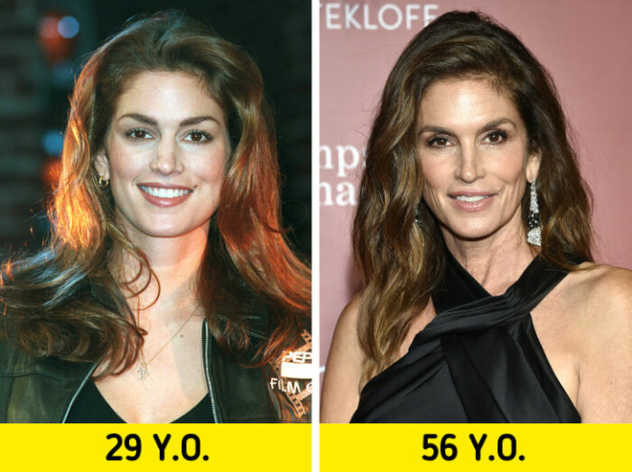 Women Who Embrace Every Wrinkle, Cindy Crawford