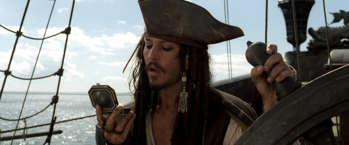 Pirates Of The Caribbean details in Johnny Depp movies 
