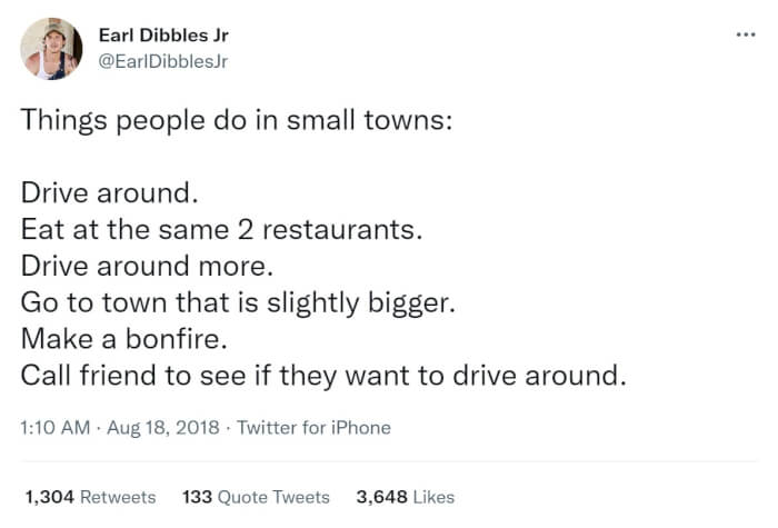 Life In A Small Town