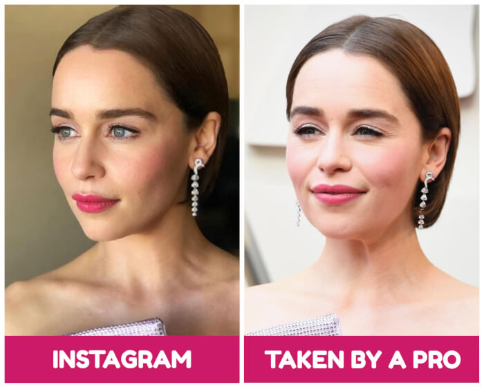 Emilia Clarke celebrity Instagram pics 