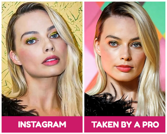 Margot Robbie celebrity Instagram pics 