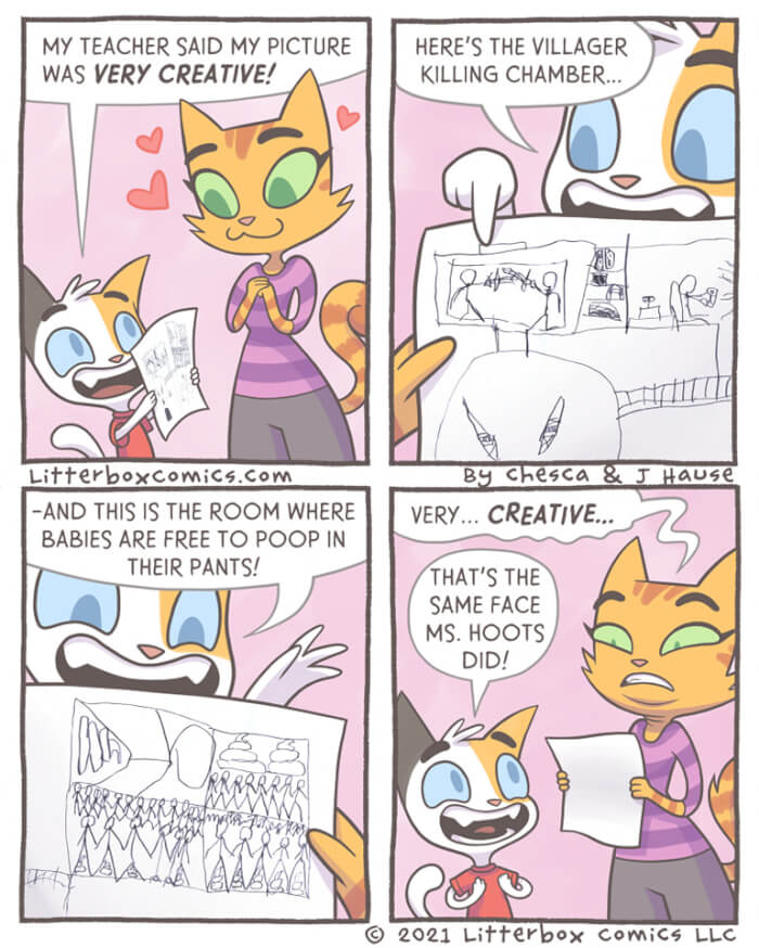 Kitty Comics, Very Creative