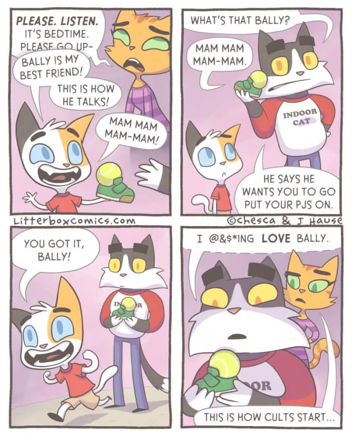 Kitty Comics, Bally Lover