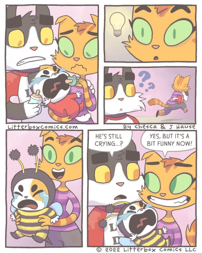 Kitty Comics, kitty comics, litter box comics