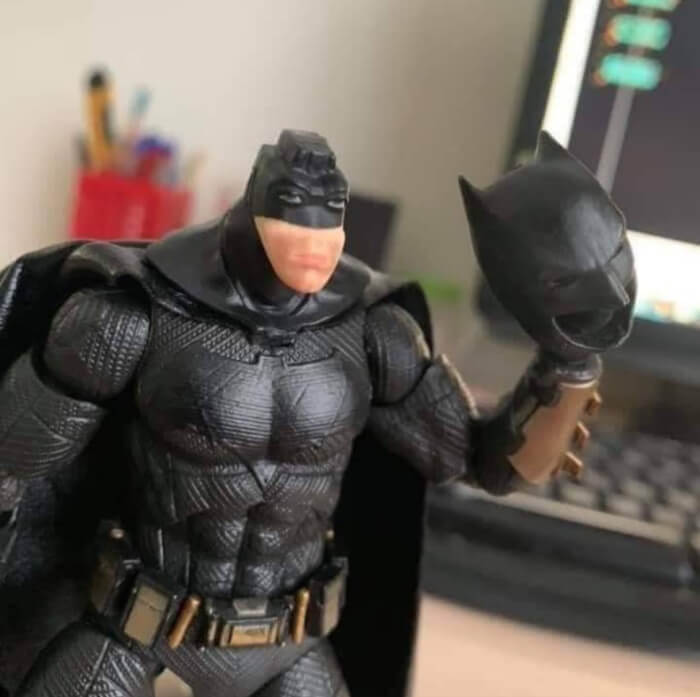 Blursed batman