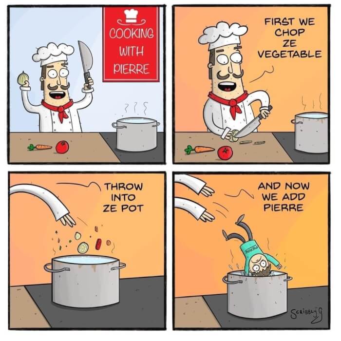 Absurd Comics, Cook with Pierre
