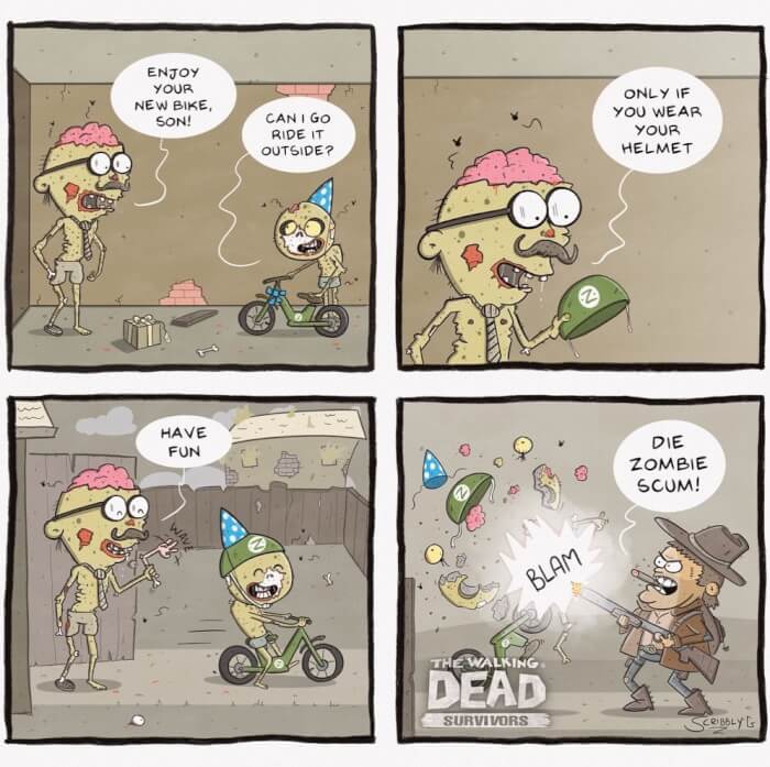 Absurd Comics, Dang Zombies