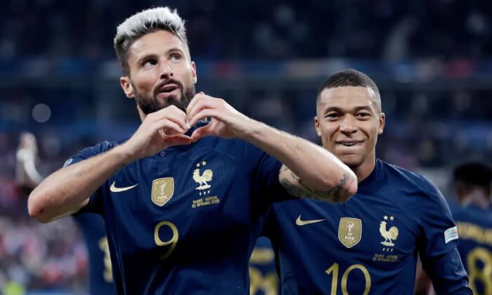 Countries That Have Scored Most Goals At World Cup, France: 124