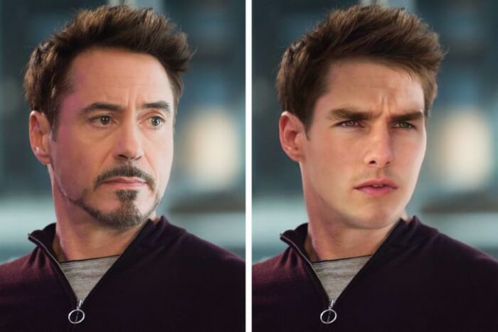 Modern Superheroes, Robert Downey Jr. — Tom Cruise