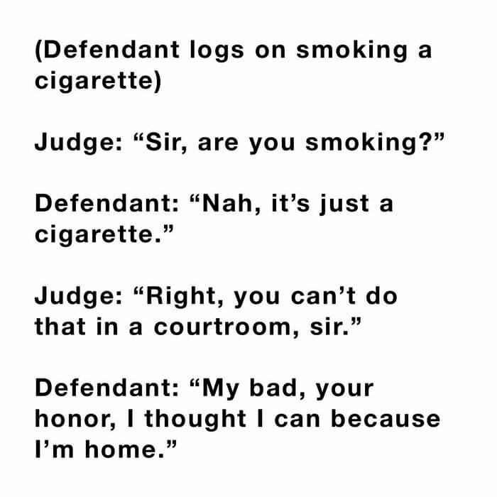 Funny Overheard courthouse conversations