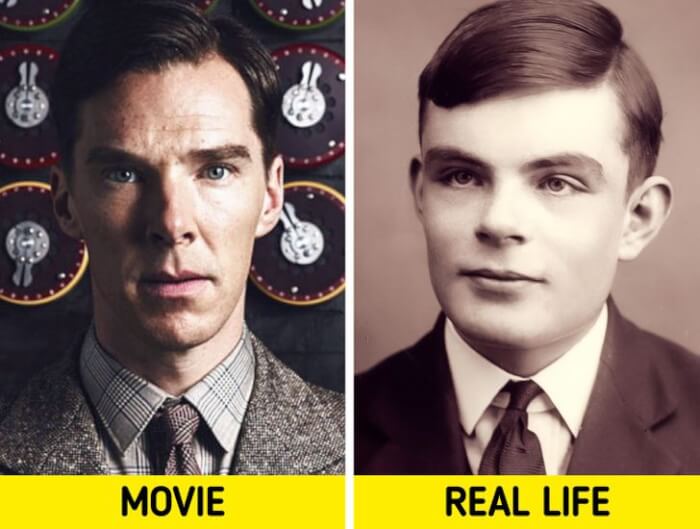 Characters Look In Real Life, Alan Turing, The Imitation Game