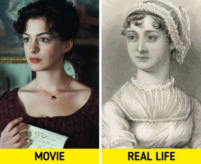 Characters Look In Real Life, Jane Austen, Becoming Jane