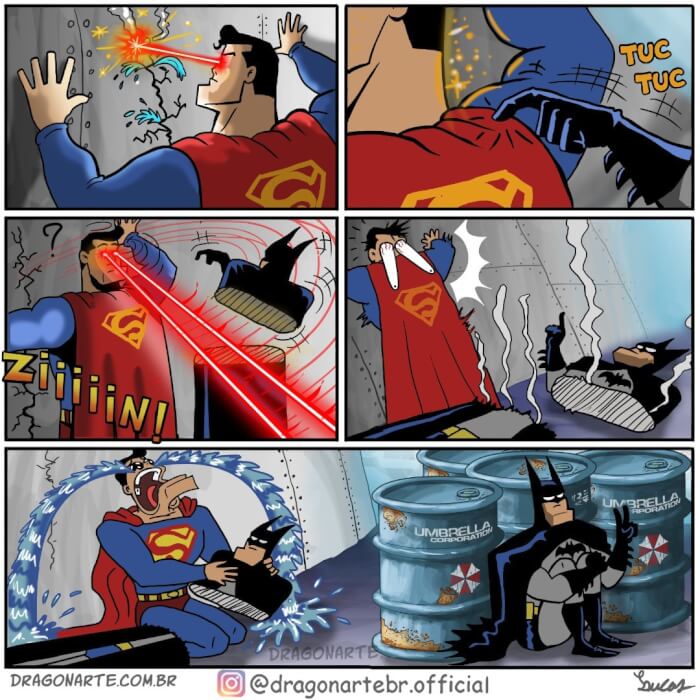 Funny Comics About Superheroes