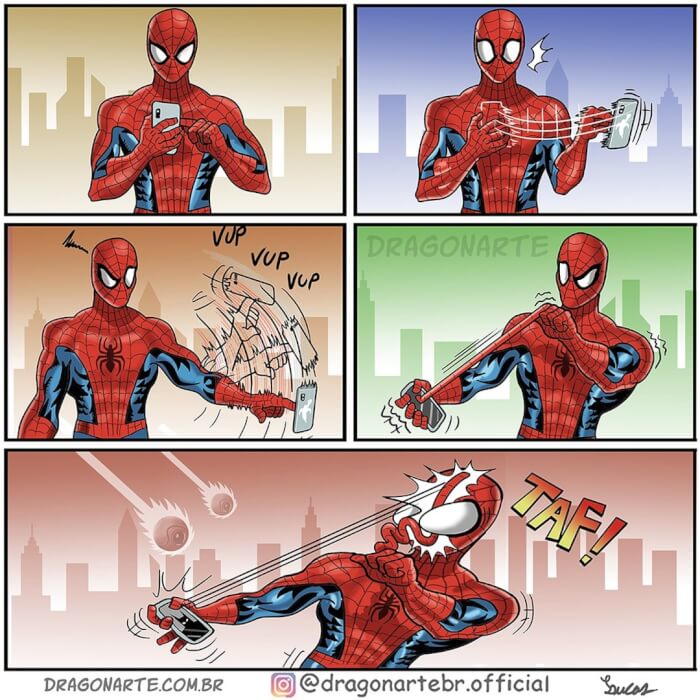 Funny Comics About Superheroes