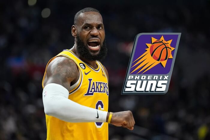 Lebron James Phoenix Suns Trade, lebron to suns