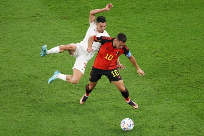 Eden Hazard, A Disappointing Performance Of Not Only Eden Hazard, But Also The Whole Team