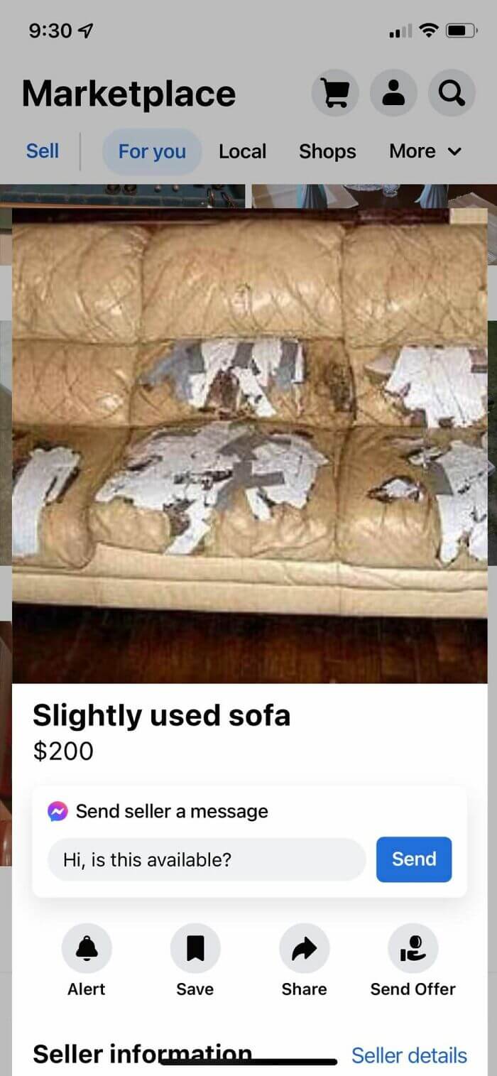 Ridiculous Things On Marketplace