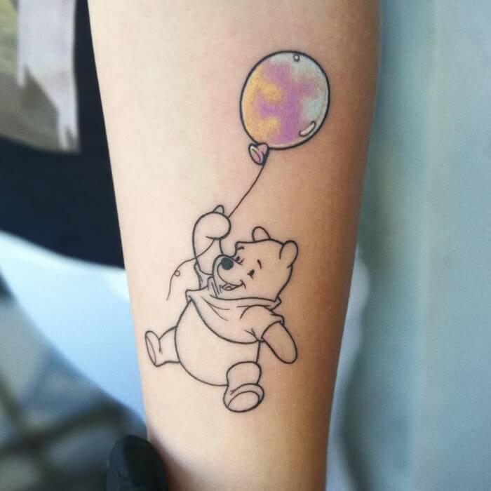 disney tattoos, Winnie the Pooh