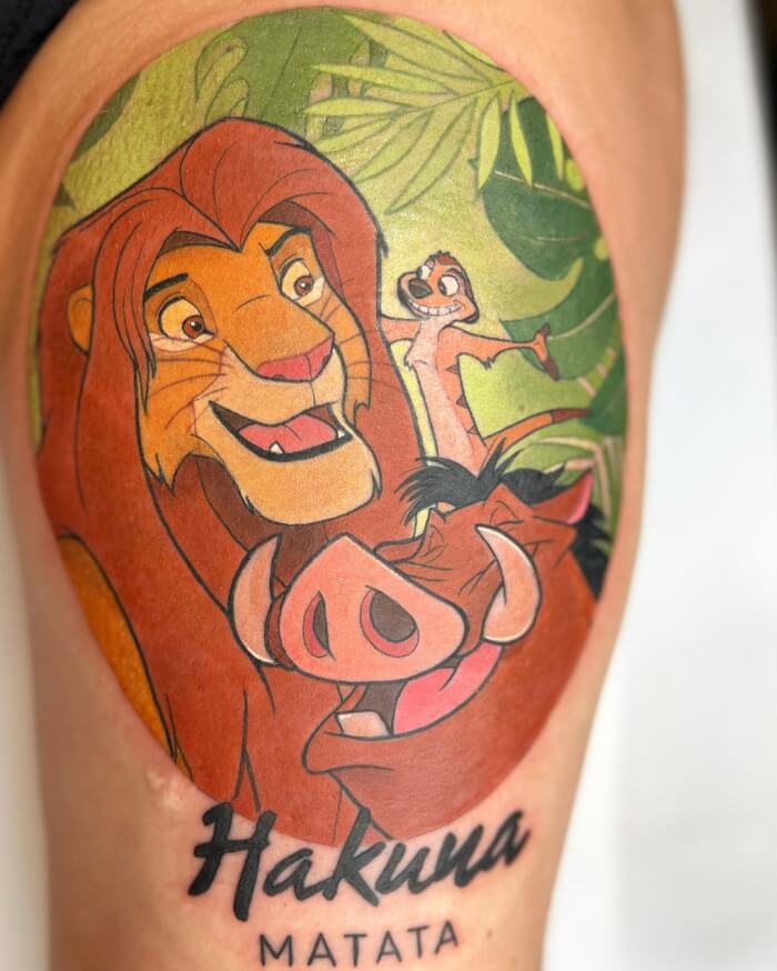 disney tattoos, The Lion King