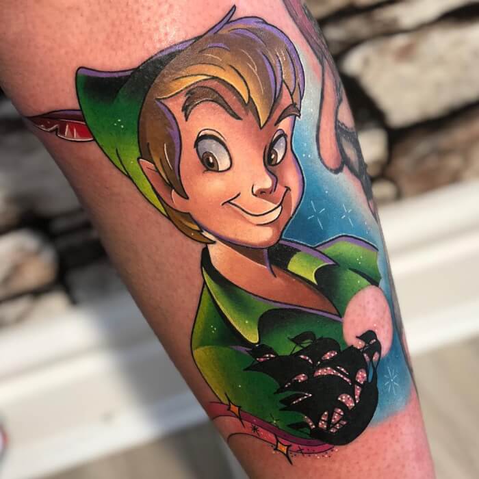 disney tattoos, Peter Pan