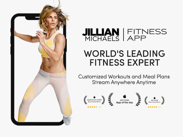Celebrities With Their Own Apps, The Fitness App - by Jillian Michaels