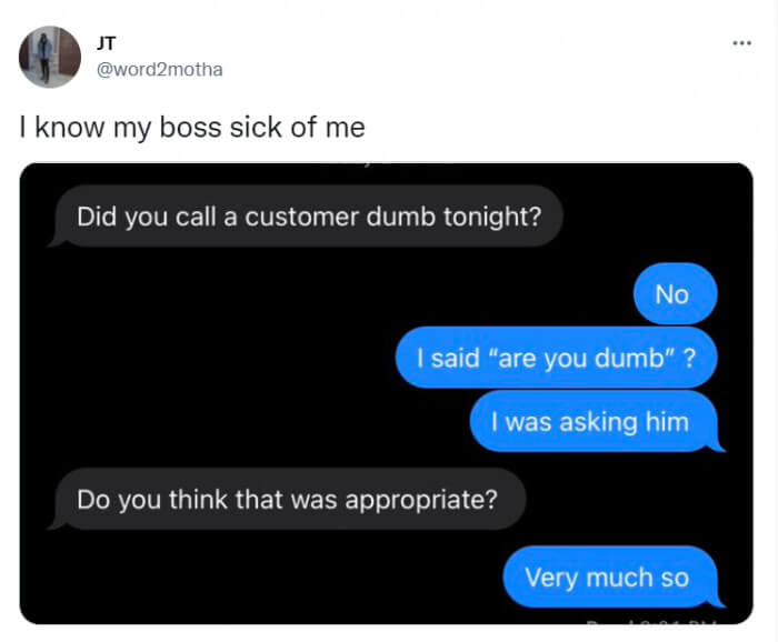 Awkward Moments Between Employees And Their Bosses