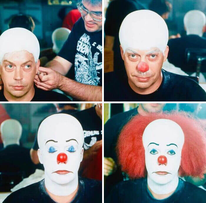 Tim Curry's Transformation into Pennywise