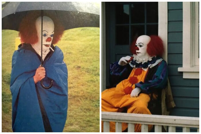 Pennywise before terrorizing the children IT (1990)